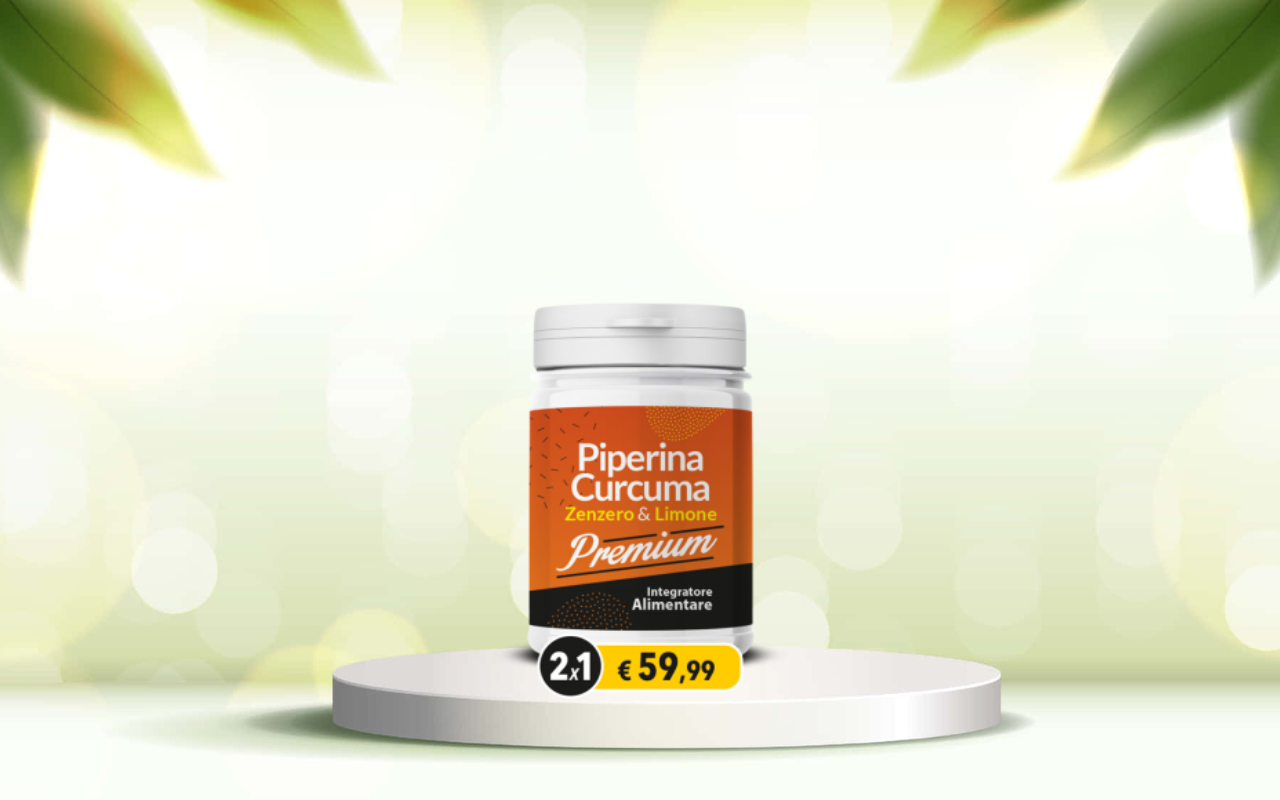 Scopri come depurarti e ritrovare regolarità con piperina e curcuma premium