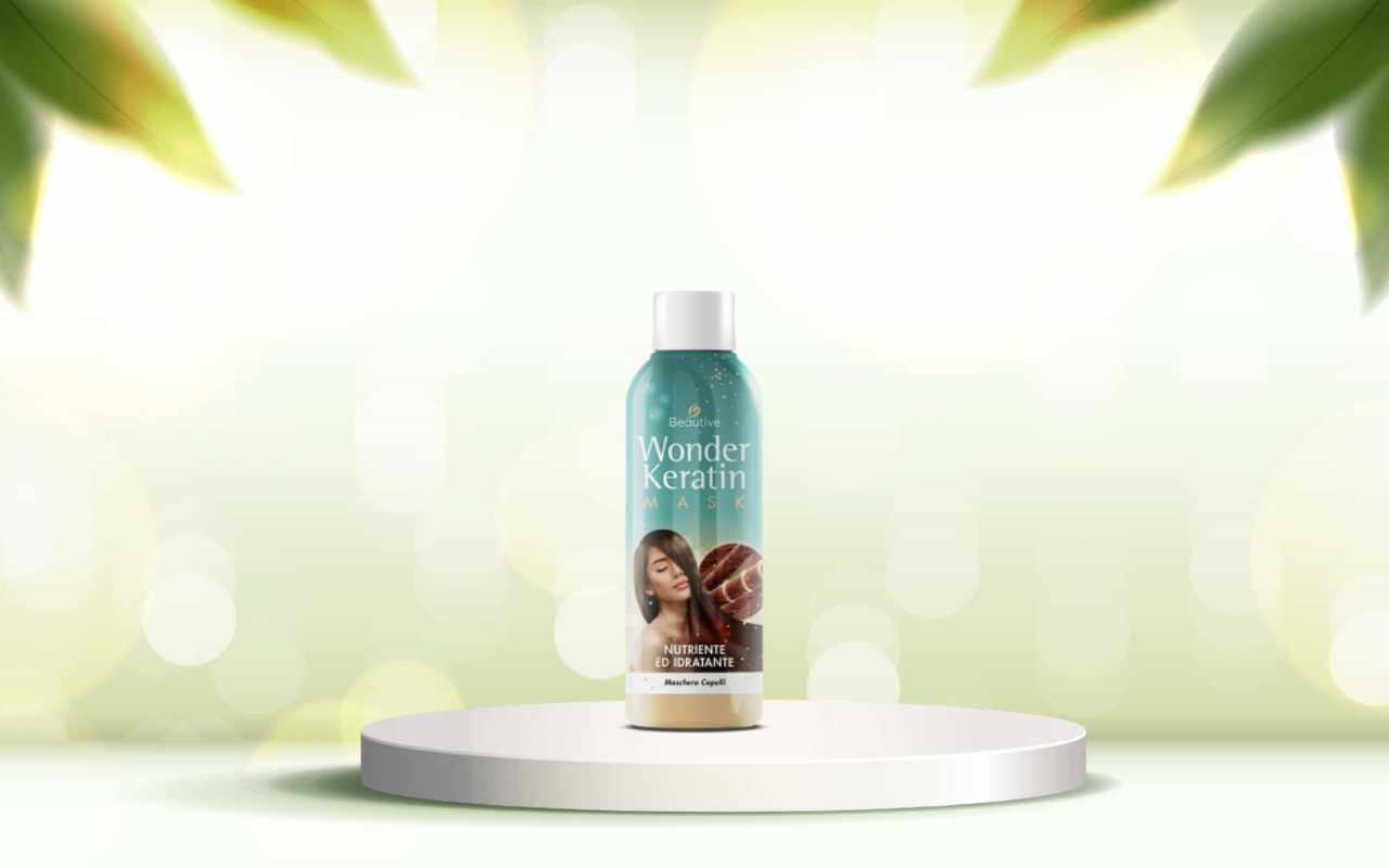 Scopri Wonder Keratin Mask: capelli nutriti e splendenti con ingredienti naturali