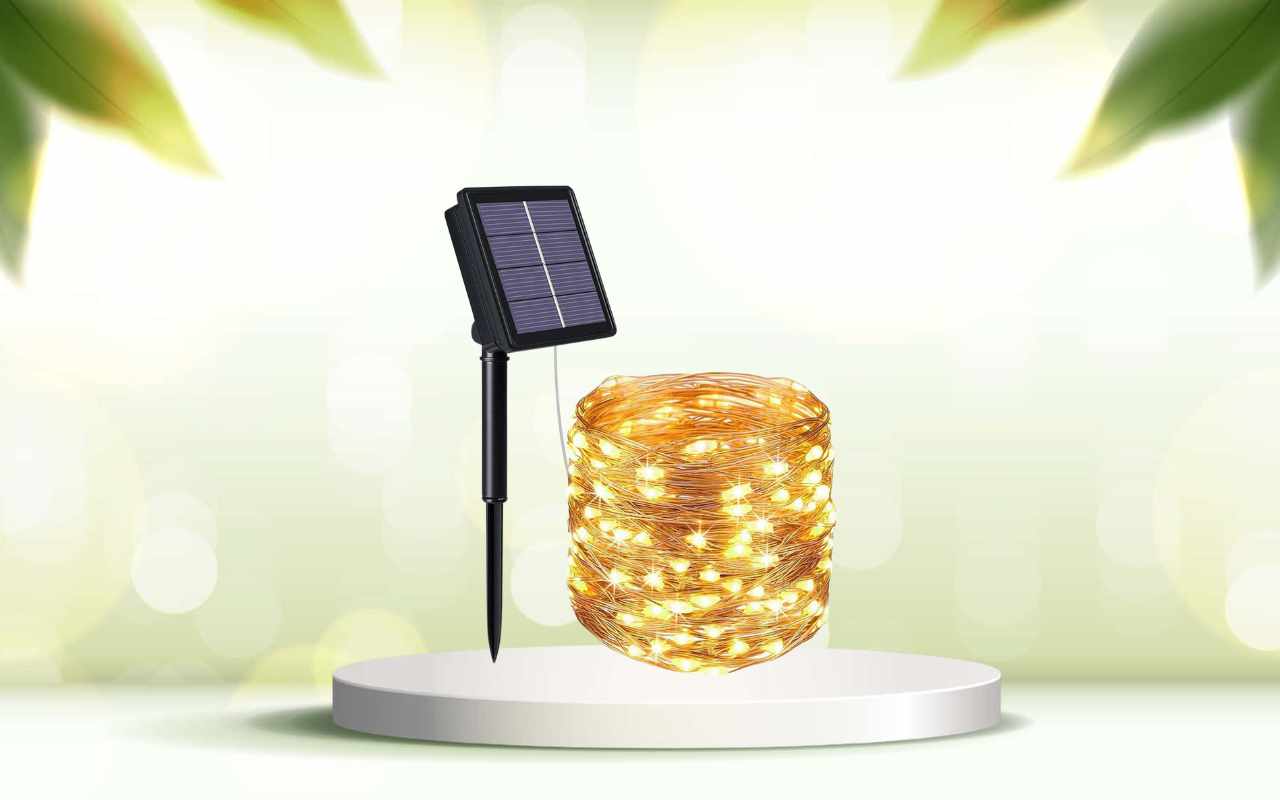 Illumina i tuoi spazi con Solar Wire Light: luce solare versatile e senza consumi